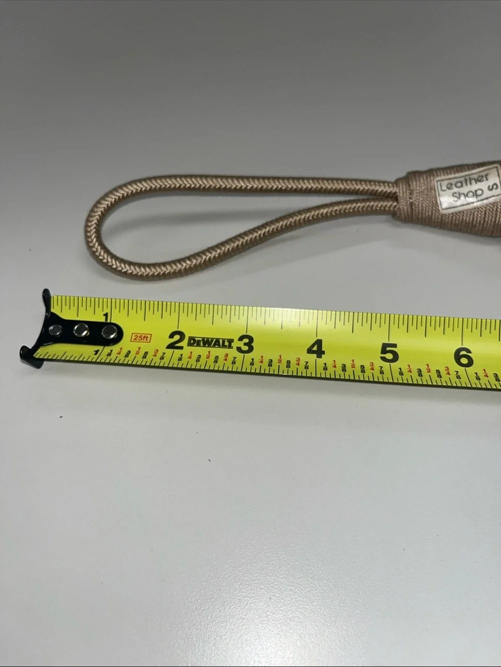 Leather Shop braided belt